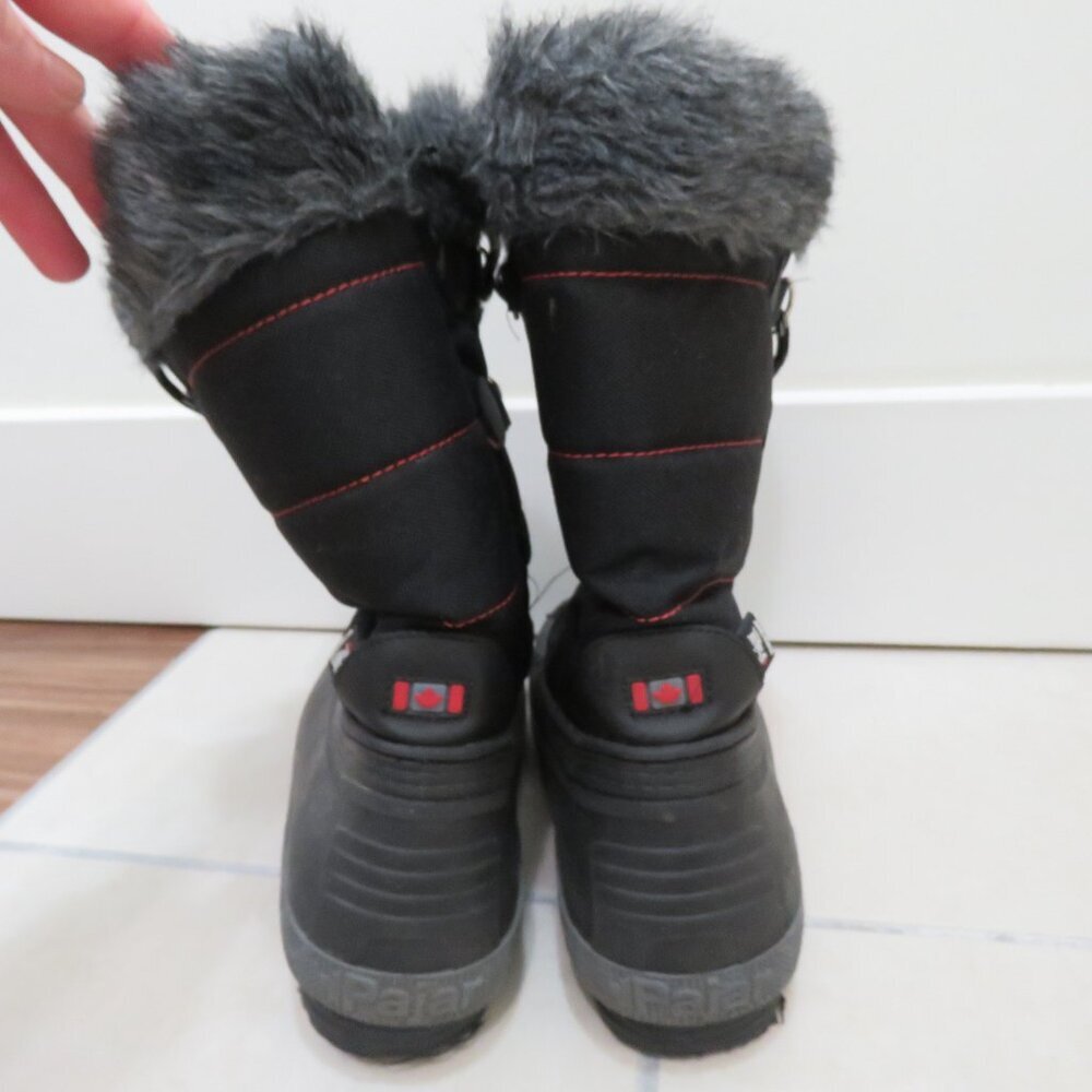 PAJAR Olga Winter Snow Duck Boots in Black Gorpcore Outdoor - Size US 6 - Picture 6 of 16